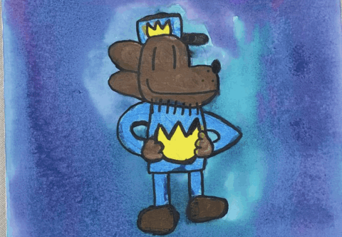 children creating art at Wonderlab Kids in dee why